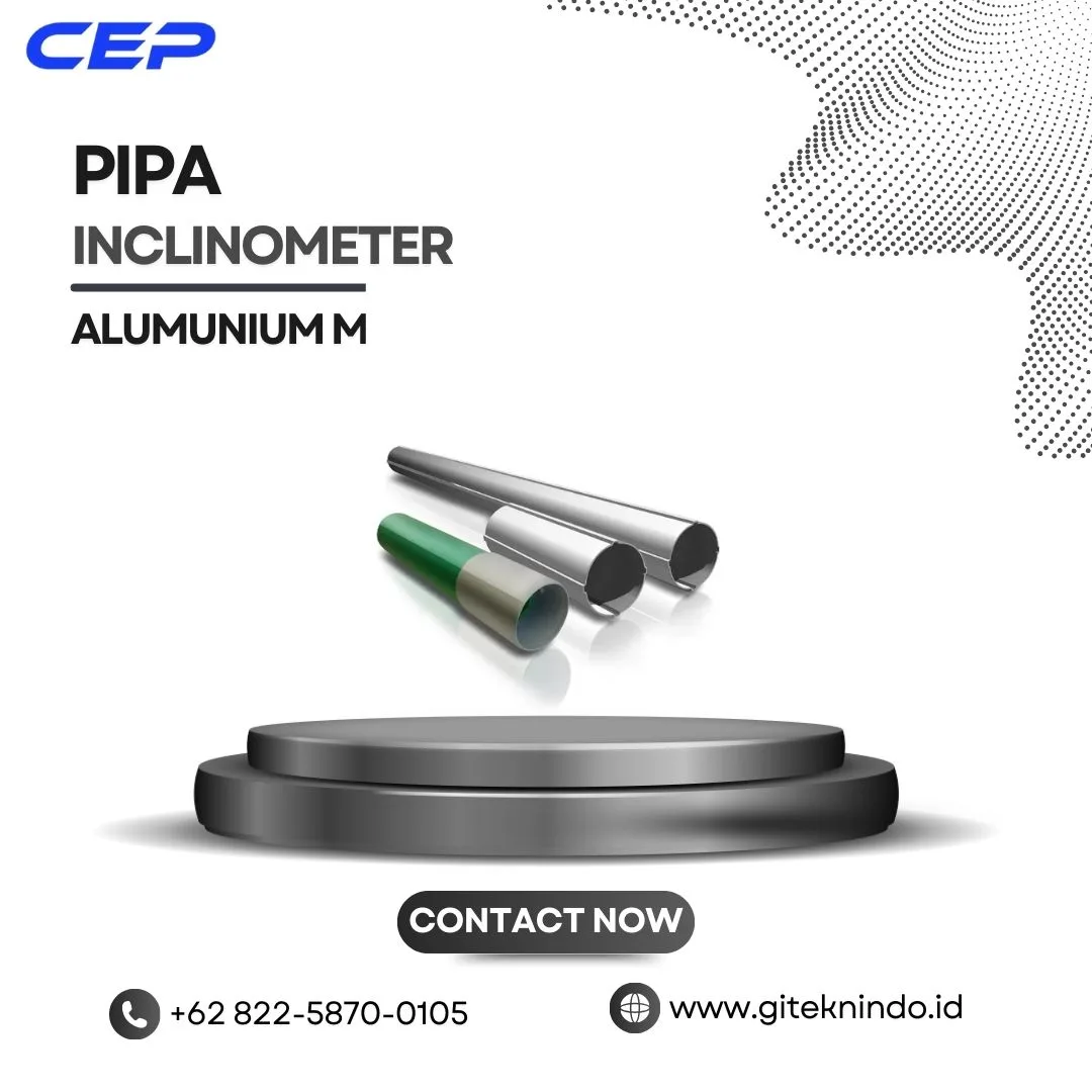 Aluminium Inclinometer Casing | Pipa Pelindung Inclinometer
