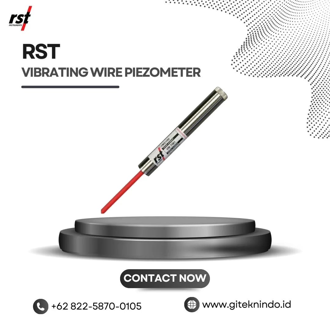RST Vibrating Wire Piezometer | Alat Ukur Tekanan Air Pori