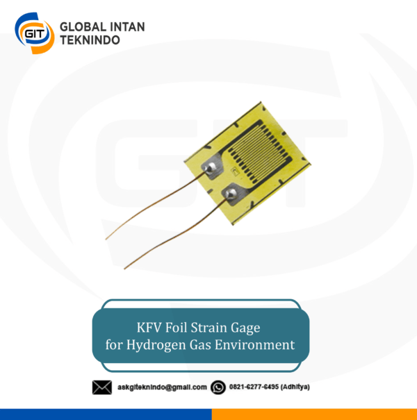 KFV Foil Strain Gage for Hydrogen Gas Environment