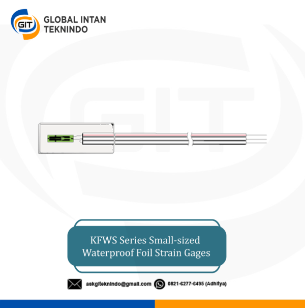 KFWS Series Small-sized Waterproof Foil Strain Gages