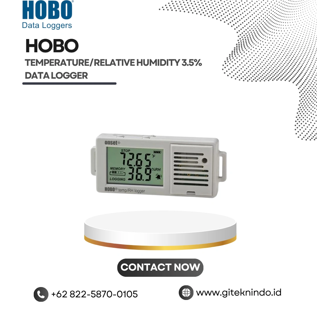 HOBO Temperature/Relative Humidity 3.5% Data Logger
