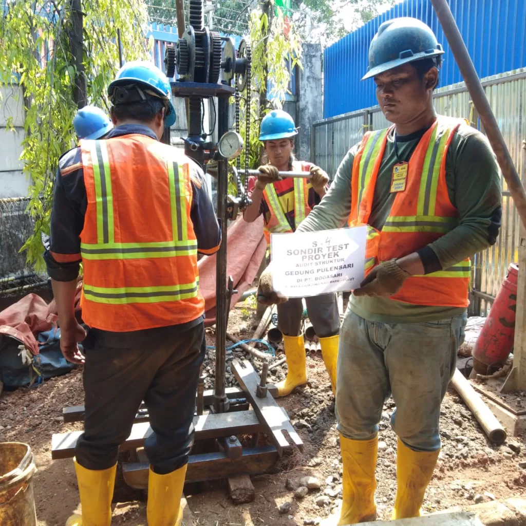 Soil Investigation Upgrade Struktur Gedung Pulensari dan Bangunan Pelletizing A di PT Indofood Sukser Makmur, Tbk. Divisi Bogasari Flour Mills