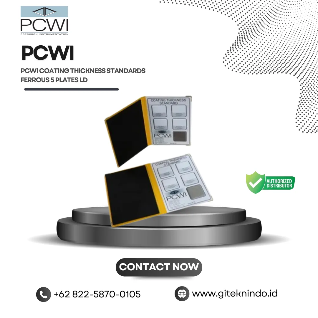 PCWI Coating Thickness Standards Ferrous 5 Plates LD