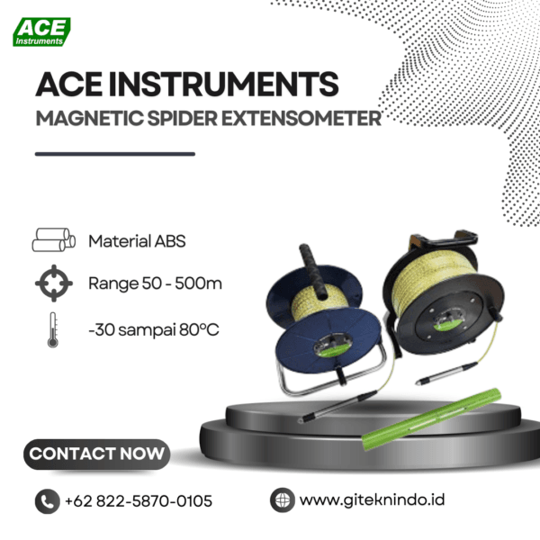 Ace Instruments Magnetic Spider Extensometer