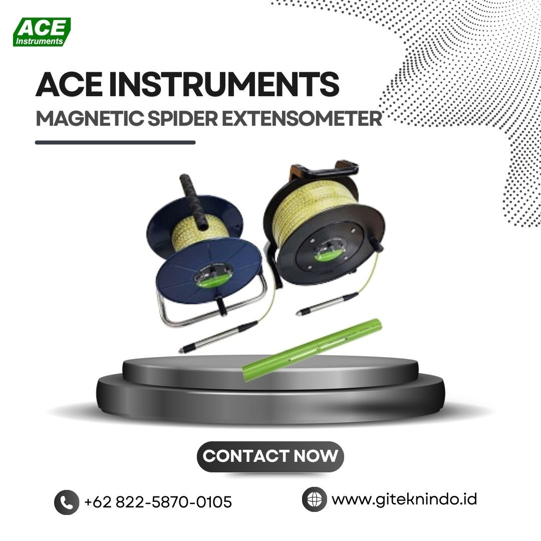 Ace Instruments Magnetic Spider Extensometer