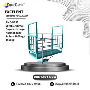 Excellent ANC-GBSS SERIES Animal Cage with cage normal door 1x2m - 1000kg / 1500kg