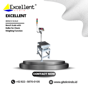 Excellent Bench Scale with Roller for Check Weighing Function