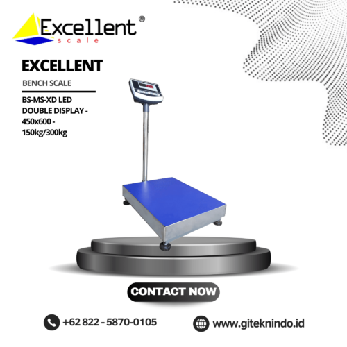Excellent BS-MS-XD LED DOUBLE DISPLAY - 450x600 - 150kg/300kg