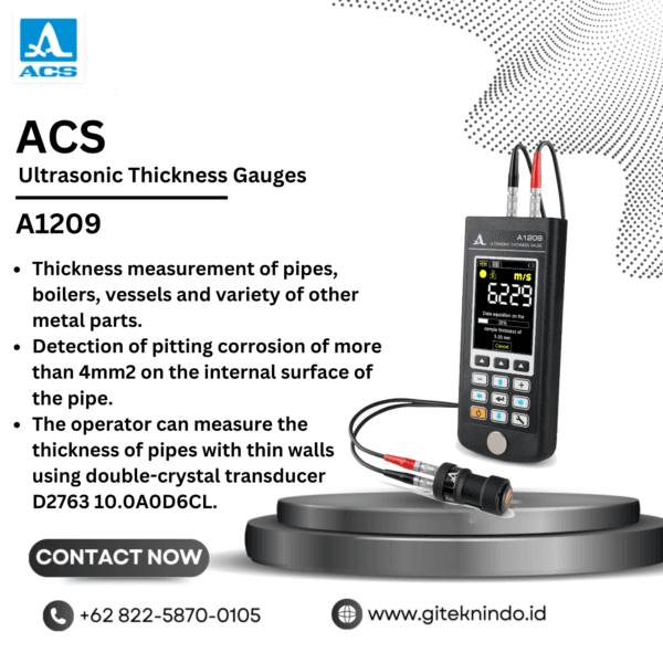 ACS Ultrasonic Thickness Gauges - A1209