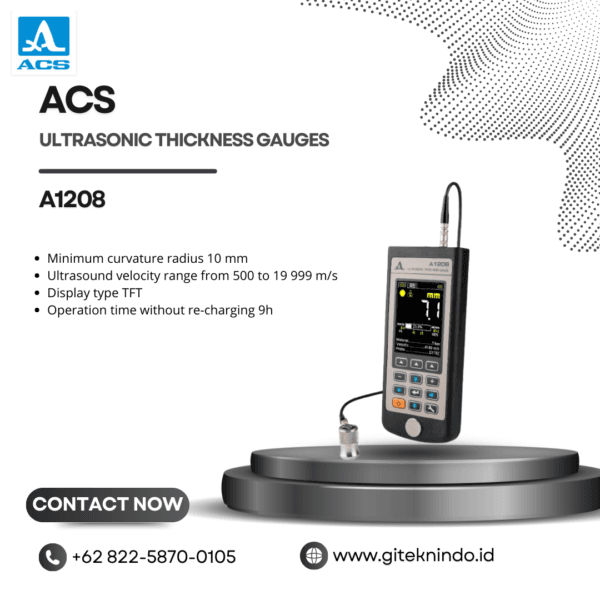 Gambar ACS Ultrasonic Thickness Gauges A1208