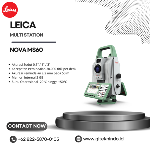 Gambar LEICA Nova MS60 MultiStation