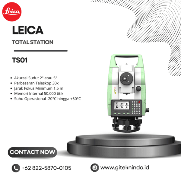 Gambar Leica TS01 Total Station