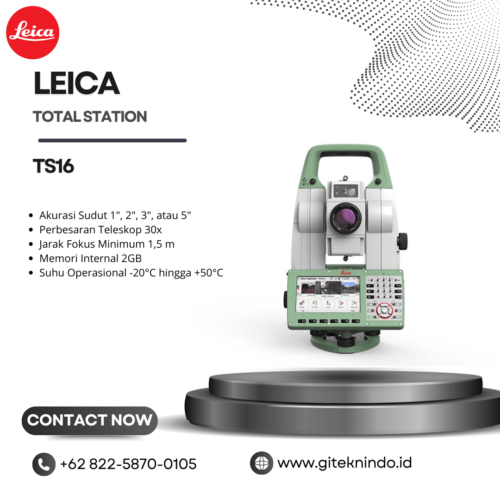 Gambar Leica TS16 Robotic Total Station