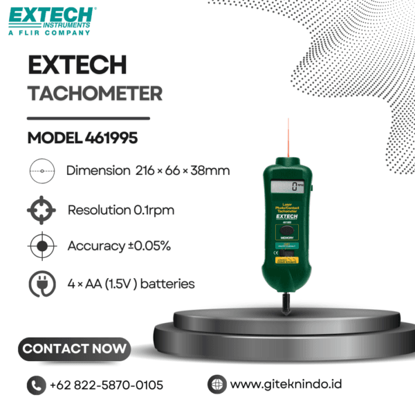 Gambar Extech Tachometer 461995