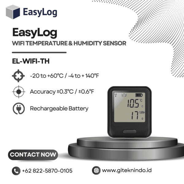 Gambar EasyLog WiFi Temperature & Humidity Sensor