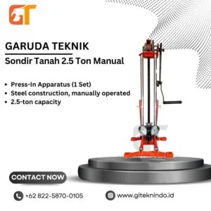 Garuda Teknik - Sondir Tanah 2.5 Ton Manual