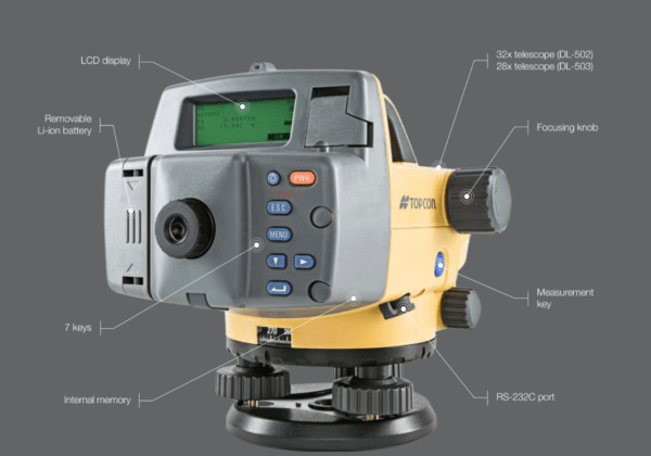 TOPCON DL-502 / 503 Electronic Digital Level - Gambar 3