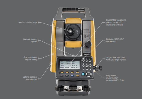 TOPCON GM-50 Series Geodetic Measurement Station - Gambar 2