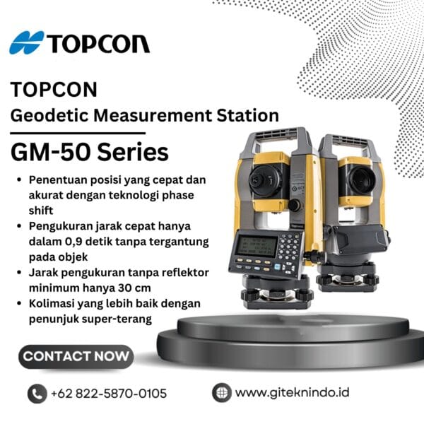 TOPCON GM-50 Series Geodetic Measurement Station