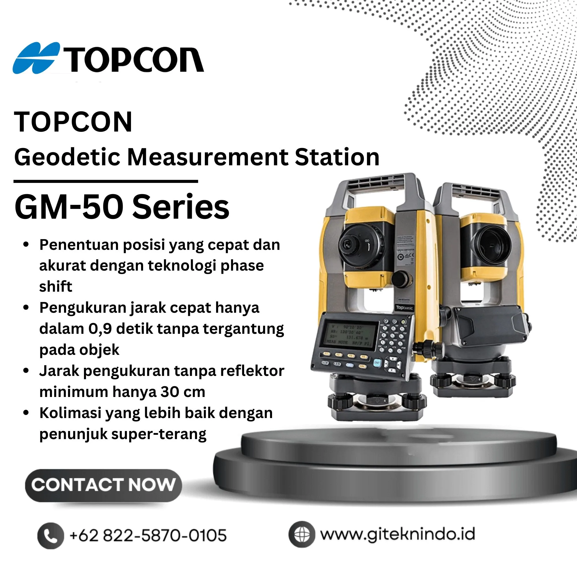 Geodetic Measurement Station: Alat Kecil, Peran Besar dalam Dunia Teknik Sipil » PT GLOBAL INTAN TEKNINDO