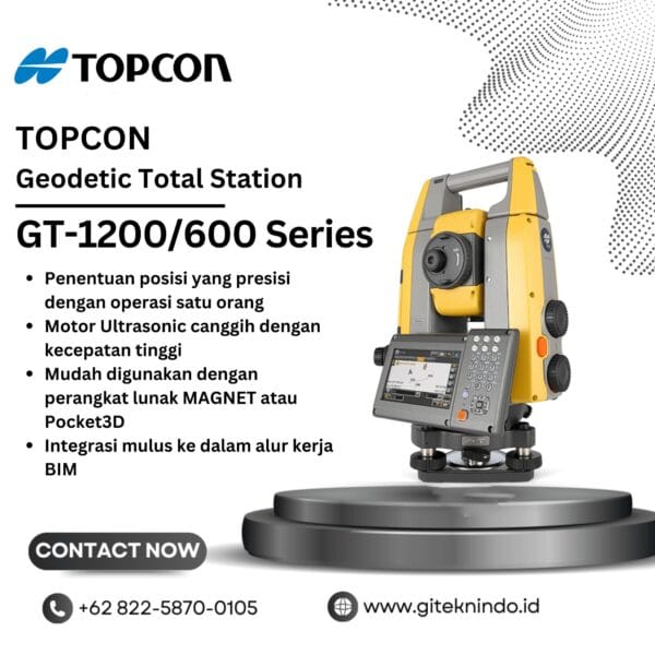 TOPCON GT-1200/600 Series Geodetic Total Station