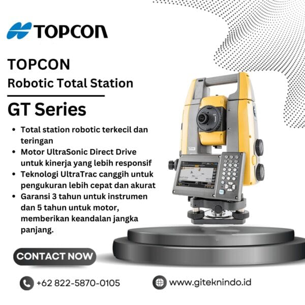 TOPCON GT SERIES ROBOTIC TOTAL STATION