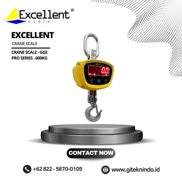 Excellent Crane Scale - GGE Pro Series - 600kg