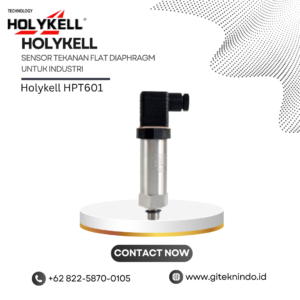 Sensor Tekanan Flat Diaphragm Holykell HPT601 untuk Industri