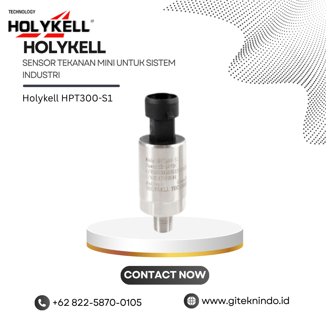 Sensor Tekanan Mini Holykell HPT300-S1 untuk Sistem Industri