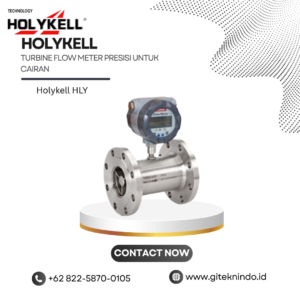 Turbine Flow Meter Presisi Holykell HLY untuk Cairan