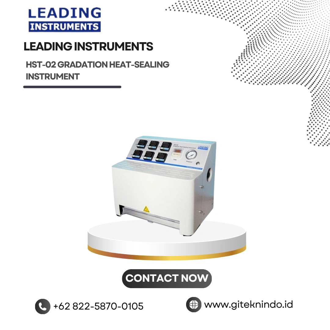 Gradation Heat-Sealing Instrument untuk Uji Segel Multi-Suhu | Leading Instruments HST-02