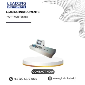 Hot Tack Tester untuk Analisis Daya Rekat Segel Panas | Leading Instruments HTT-01