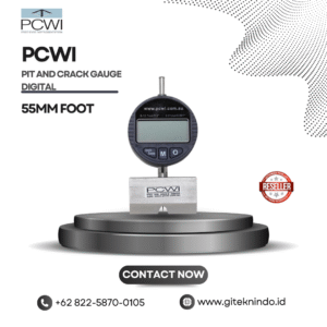 PCWI Pit and Crack Gauge Digital 55mm Foot