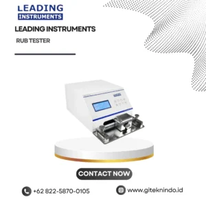 Rub Tester untuk Uji Ketahanan Gosok Tinta Cetak | Leading Instruments RUB-01