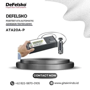 Automatic Adhesion Tester untuk Uji Daya Rekat Coating | DeFelsko PosiTest ATA20 20mm Kit