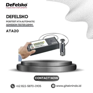 Automatic Adhesion Tester untuk Uji Adhesi Coating | DeFelsko PosiTest ATA20 20mm Kit in Pelican Case