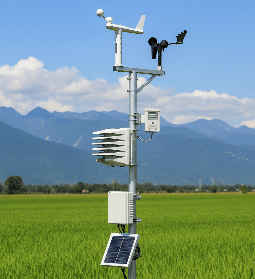 Alat pemantau cuaca rika sensor