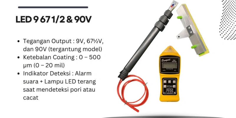 Penerapan alat pemindai kebocoran PCWI pada instalasi pipa industri