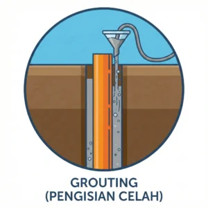Icon Grouting (Pengisian Celah)