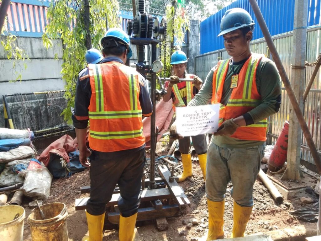 Dokumentasi Sondir Test Gedung Pulen Sari