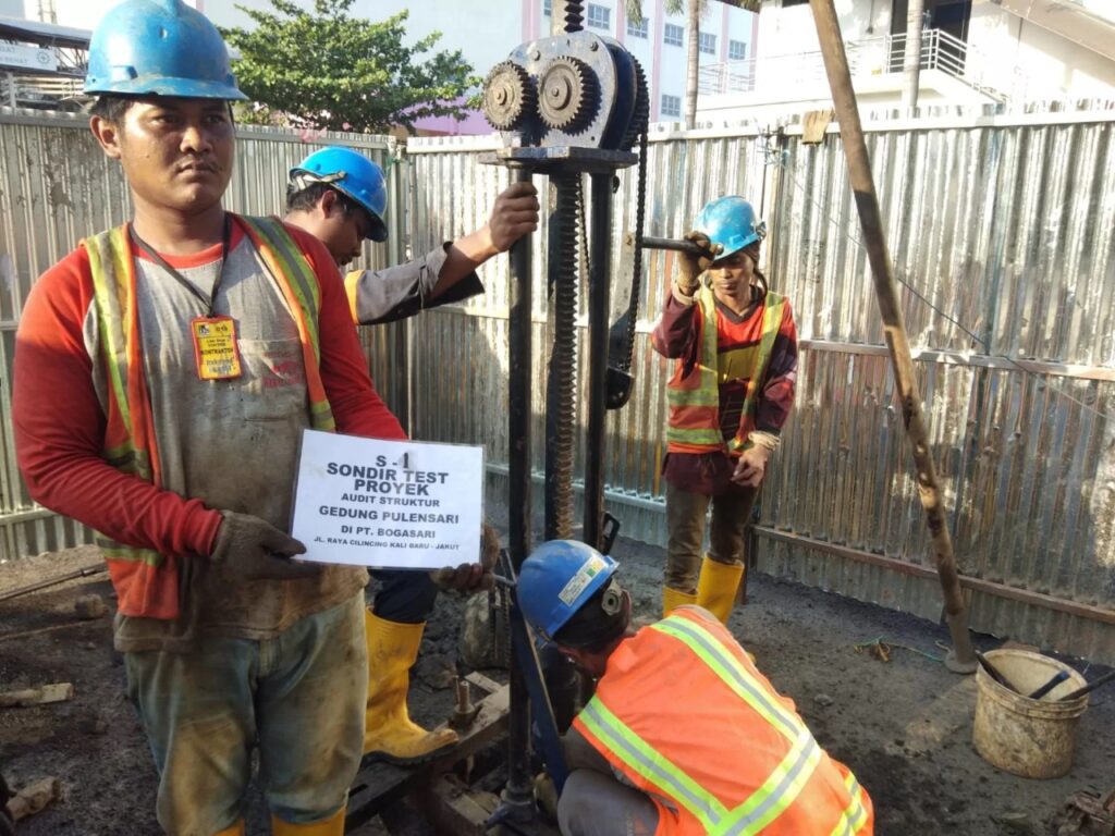 Dokumentasi Sondir Test Gedung Pulen Sari