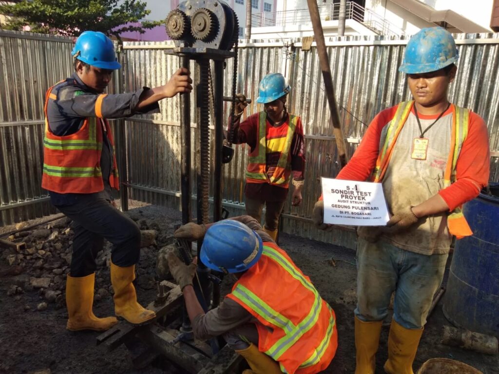 Dokumentasi Sondir Test Gedung Pulen Sari