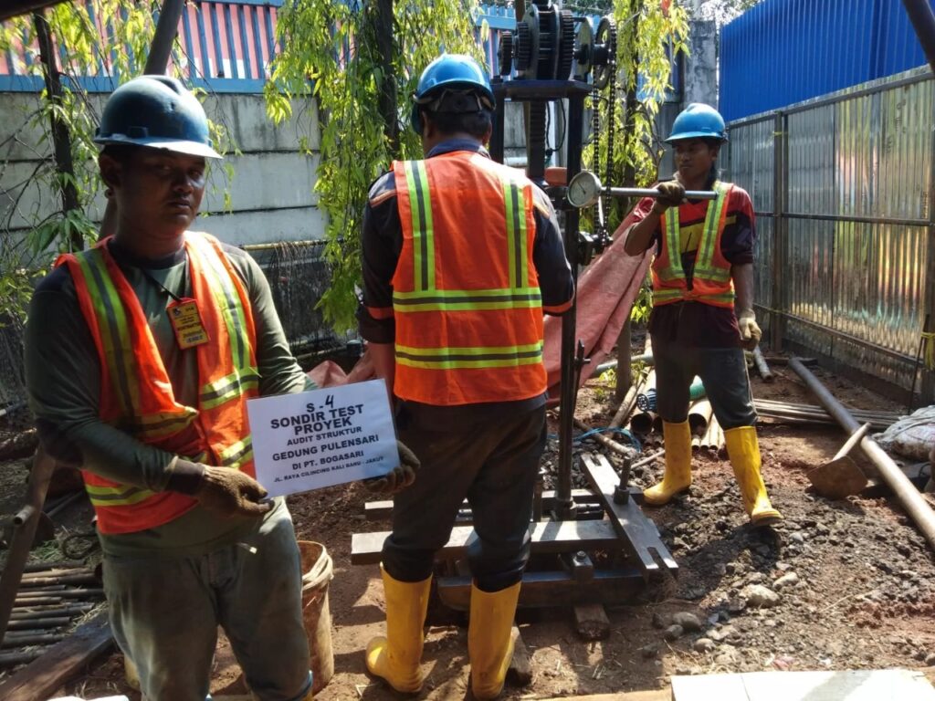 Dokumentasi Sondir Test Gedung Pulen Sari