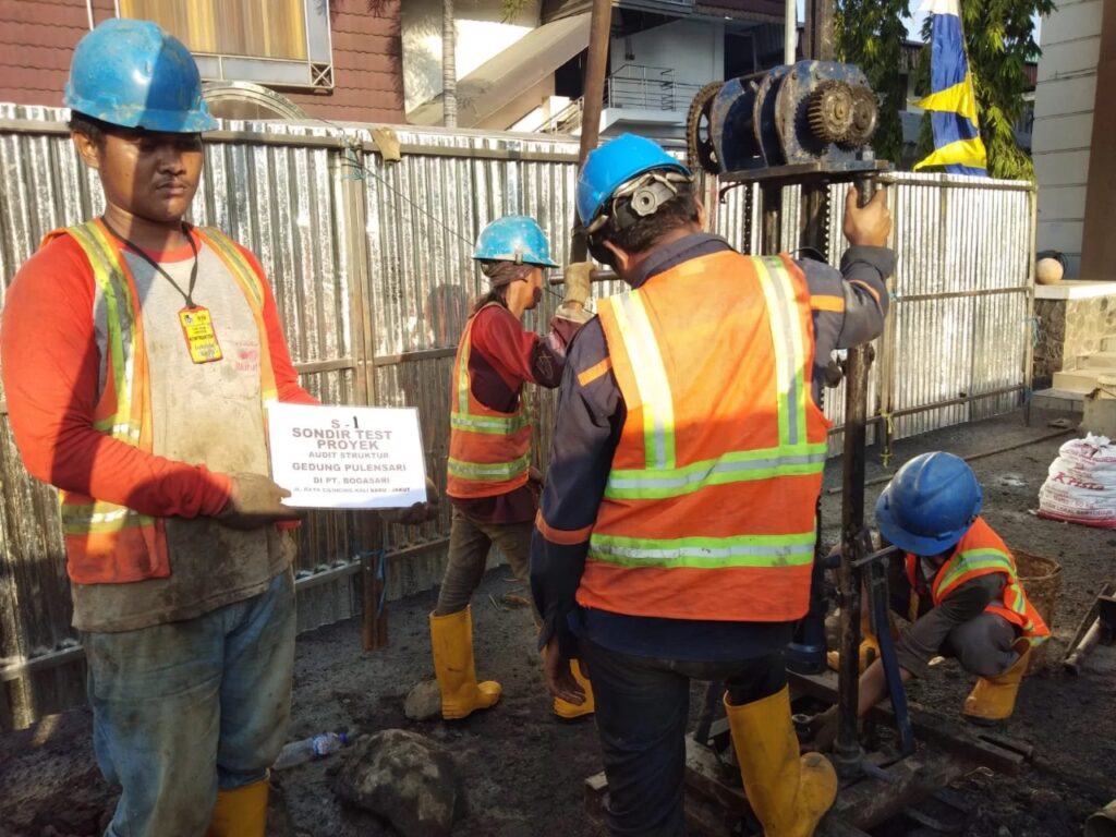 Dokumentasi Sondir Test Gedung Pulen Sari