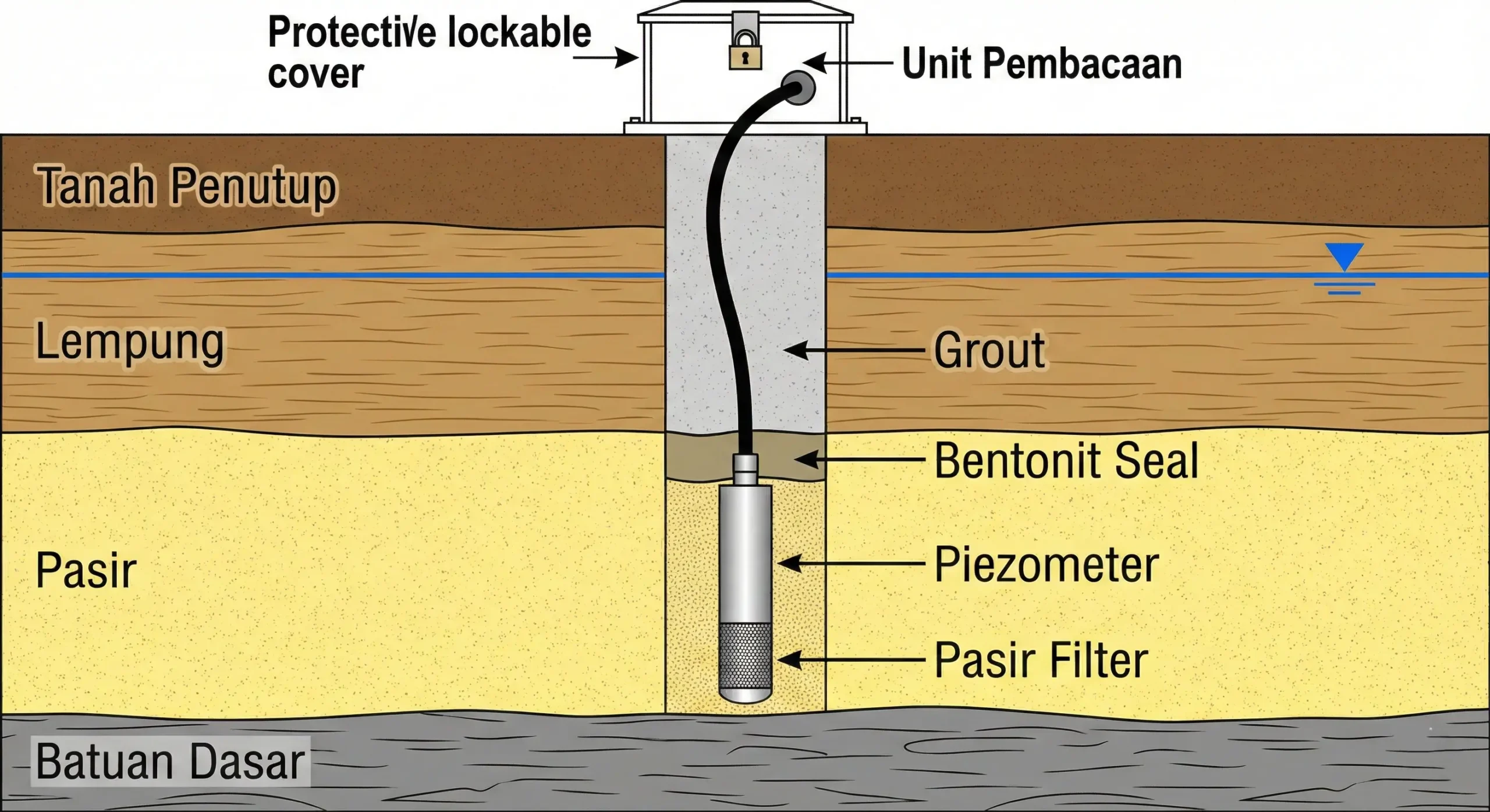 Instalasi Piezometer