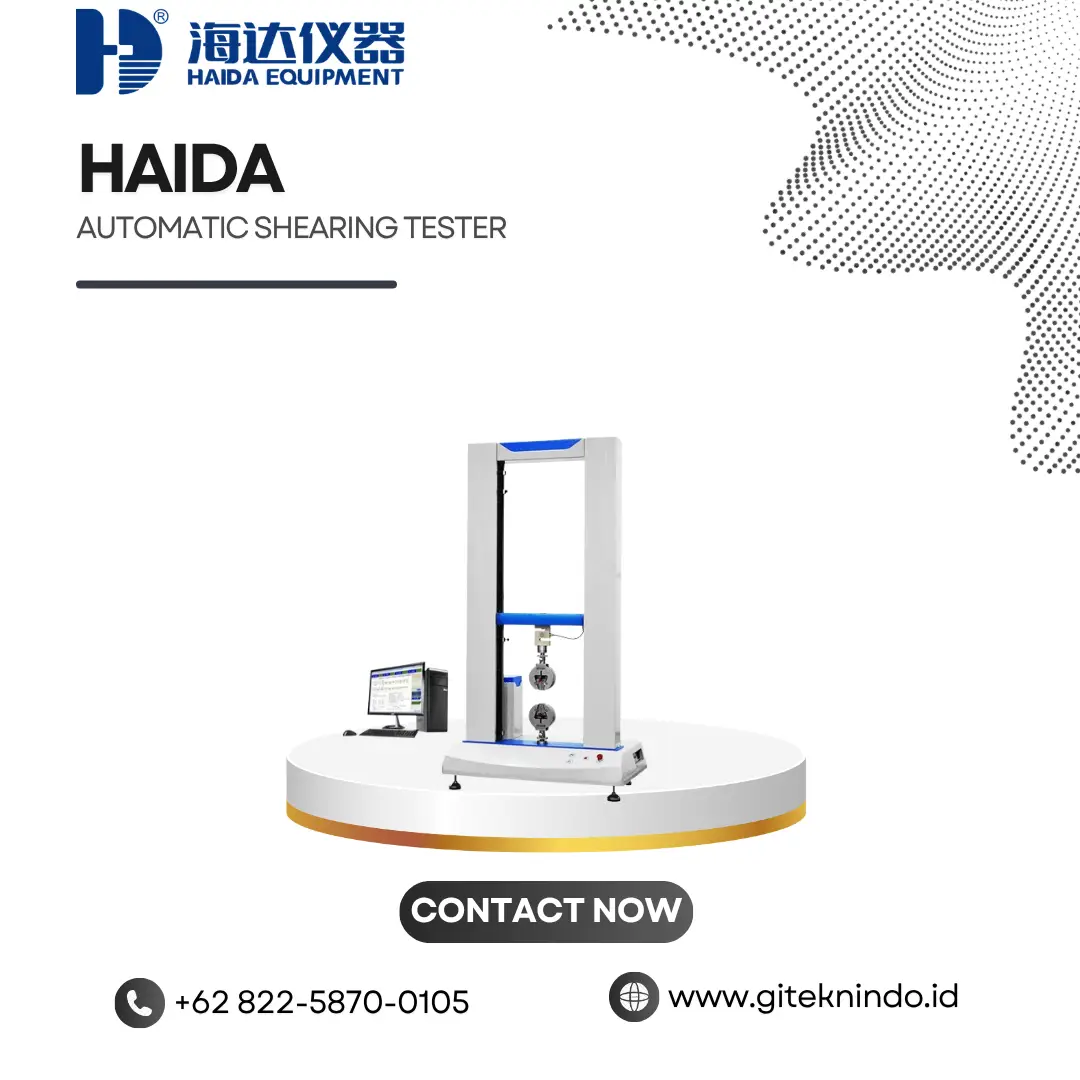 Automatic Shearing Tester untuk Uji Kuat Geser Material | Haida