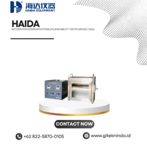 Flammability Tester untuk Material Interior Otomotif | Haida GB 8410-2006