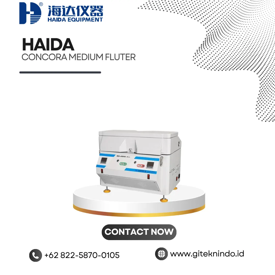 Concora Medium Fluter untuk Uji Kertas Gelombang | Haida