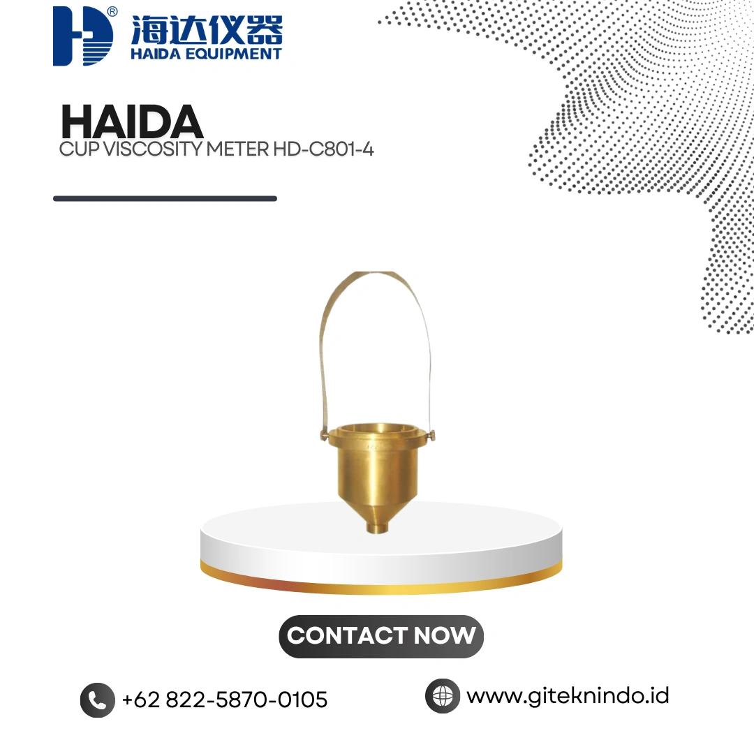 Cup Viscosity Meter untuk Pengukur Kekentalan | Haida HD-C801-4