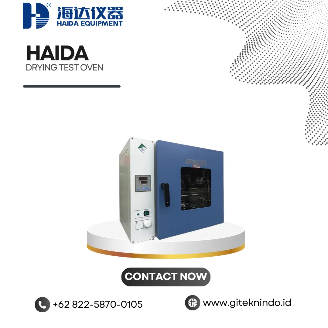 Drying Test Oven untuk Uji Pengeringan Material | Haida